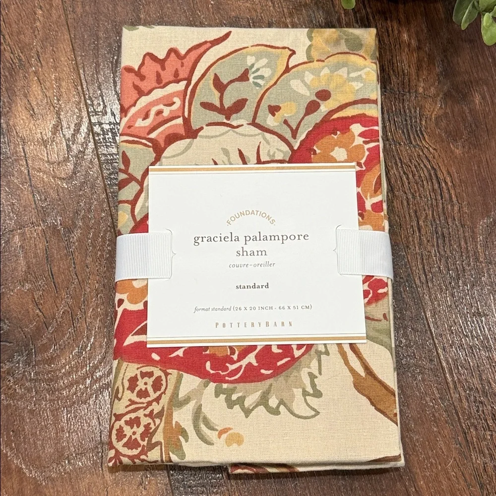 Pottery Barn Floral Sham